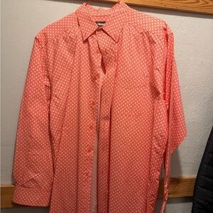 Ariat Coral Geometric Long-Sleeve Button-Down Shirt